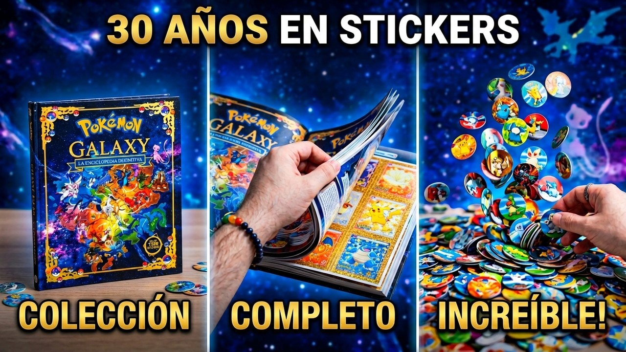 El álbum Pokemon Galaxy es INCREÍBLE | #pokemon #30aniversario
