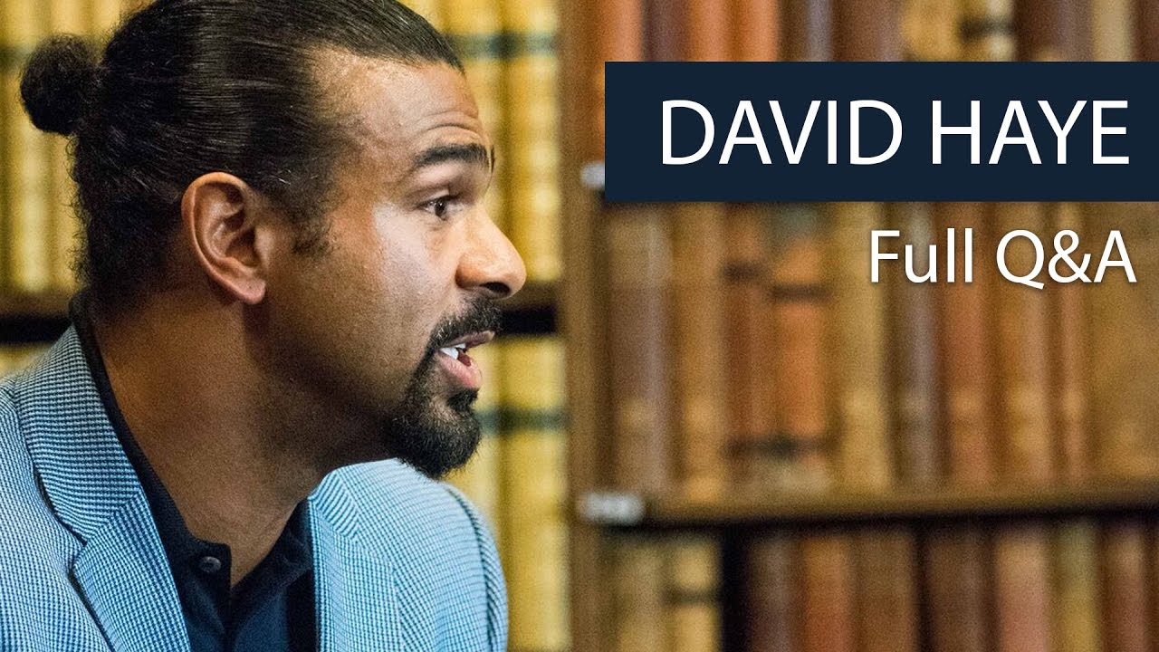 David Haye | Full Q&A | Oxford Union