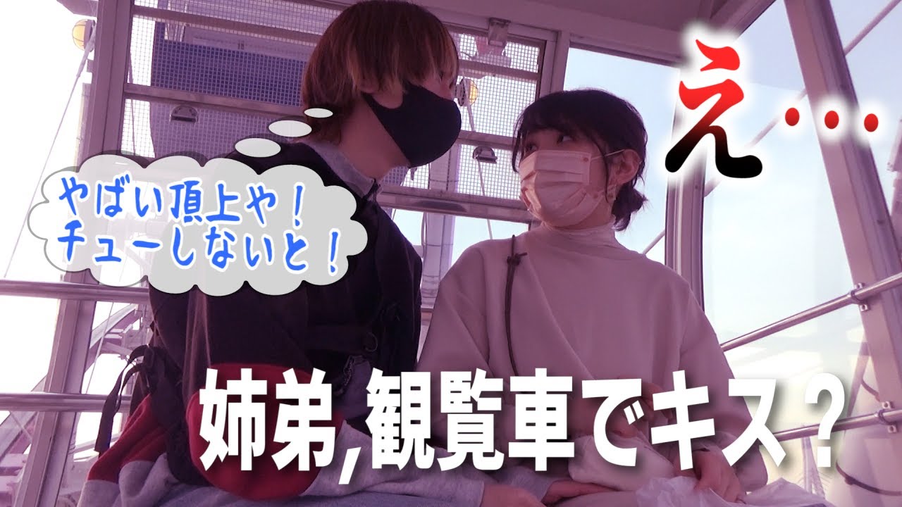 【観覧車】天空112mでイチャイチャする姉弟がこちら…