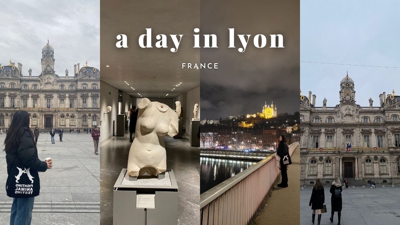 a day in lyon: bouldering, art museum, exploring lyon, business school