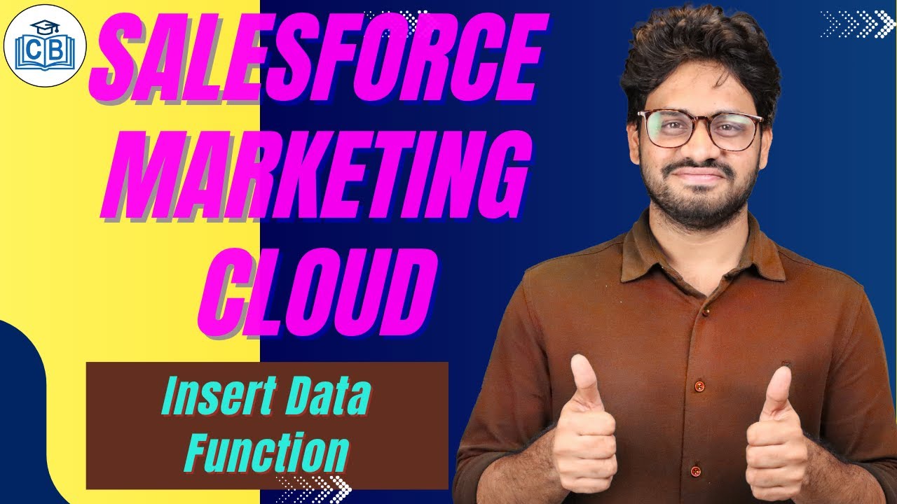 Salesforce Marketing Cloud Data Function | SFMC Online Course | SFMC Certification | CyberBrainer