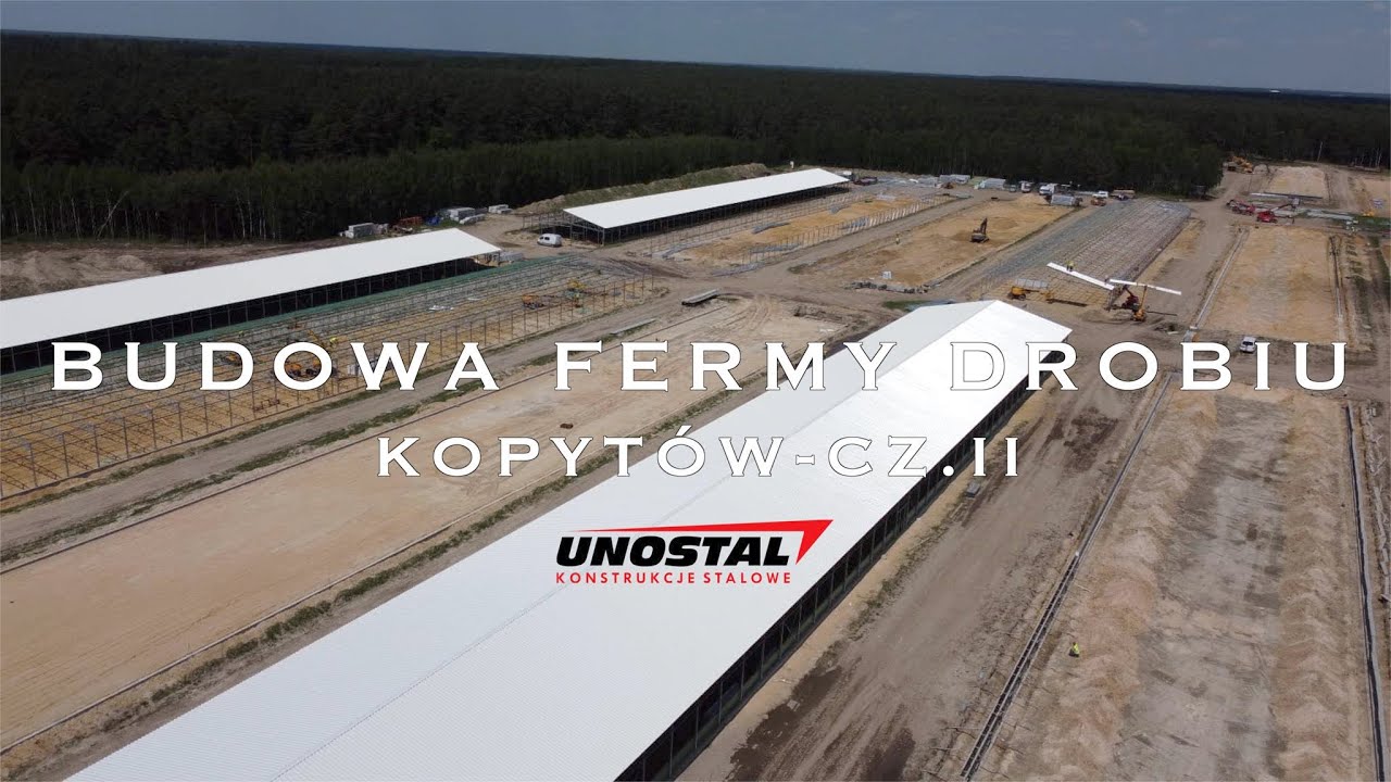 BUDOWA FERMY DROBIU (Kopytów cz.II)