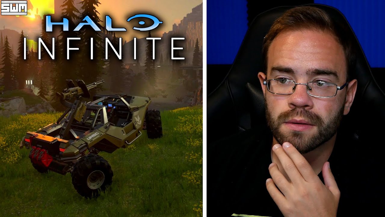 Reacting To The Halo Infinite Gameplay