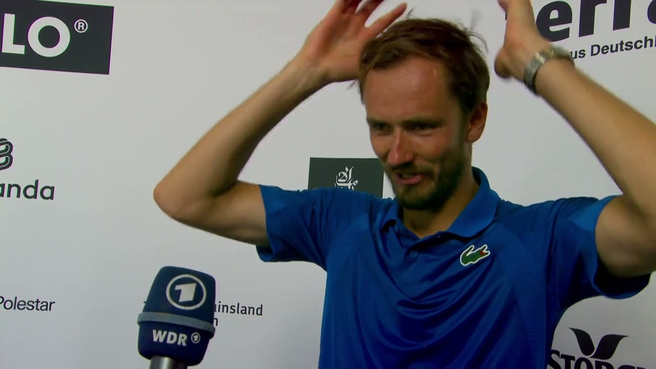 Interview mit Medvedev 21.06.2025 | Terra Wortmann Open 2025