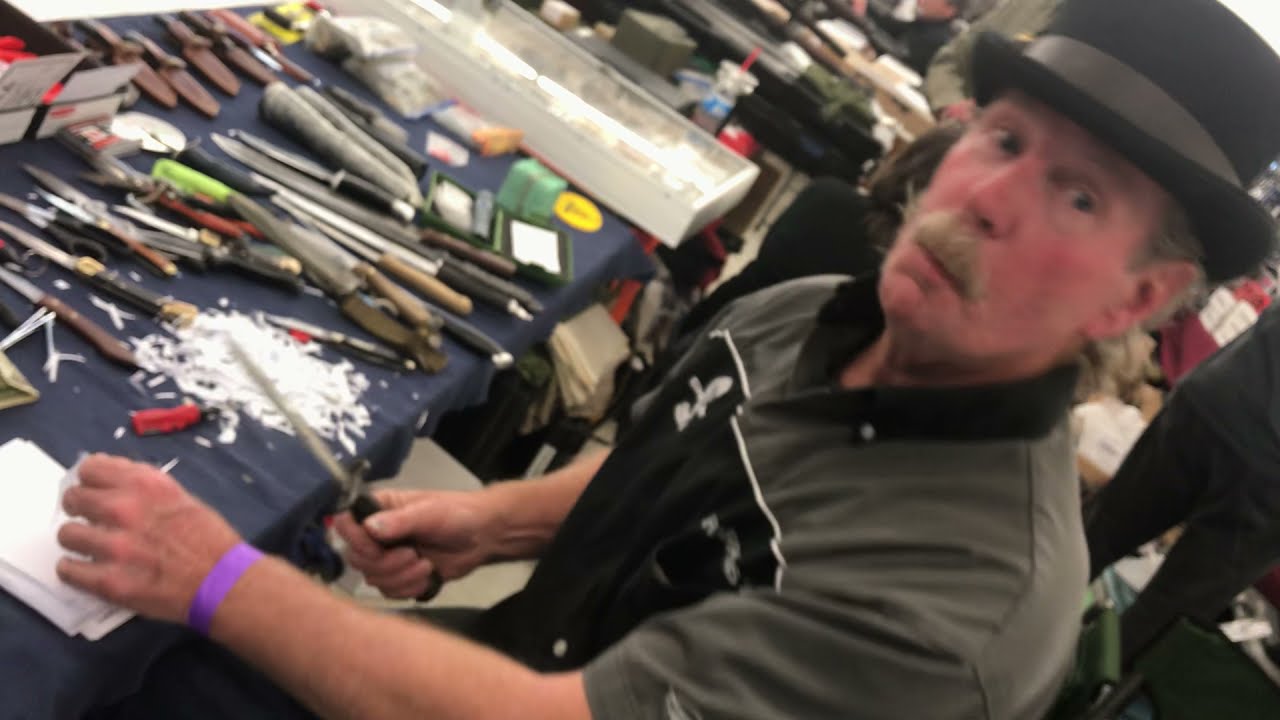 Sharpening a WWII Bayonet !