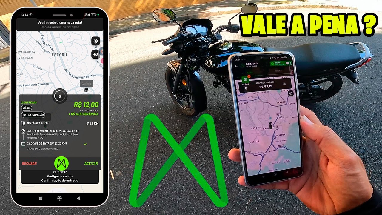 TESTANDO A MOTTU ENTREGAS VALE A PENA ?