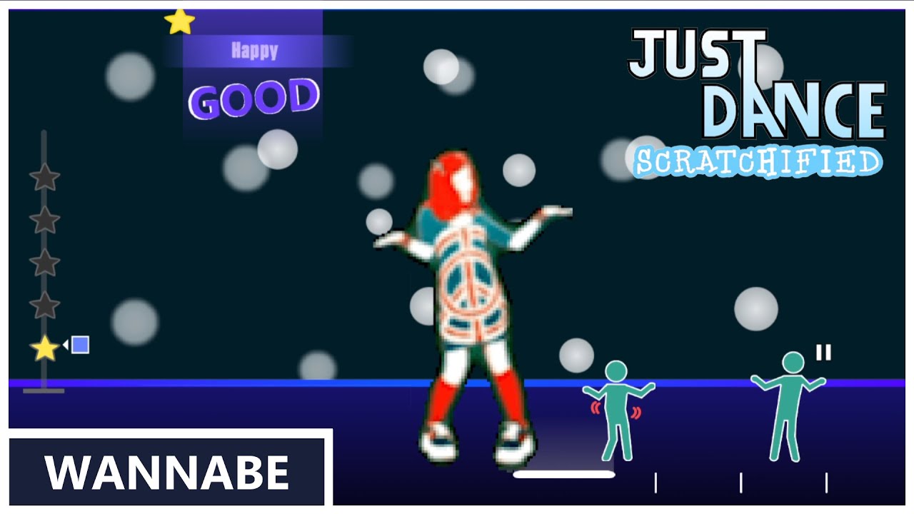 Just Dance Scratchified: Wannabe by the Spice Girls [Full gameplay]