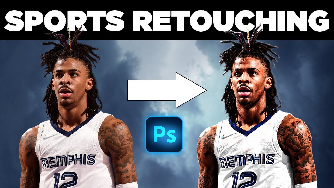 Photo Retouching For Sports Like A Boss! | Photoshop | Cal So Scoped