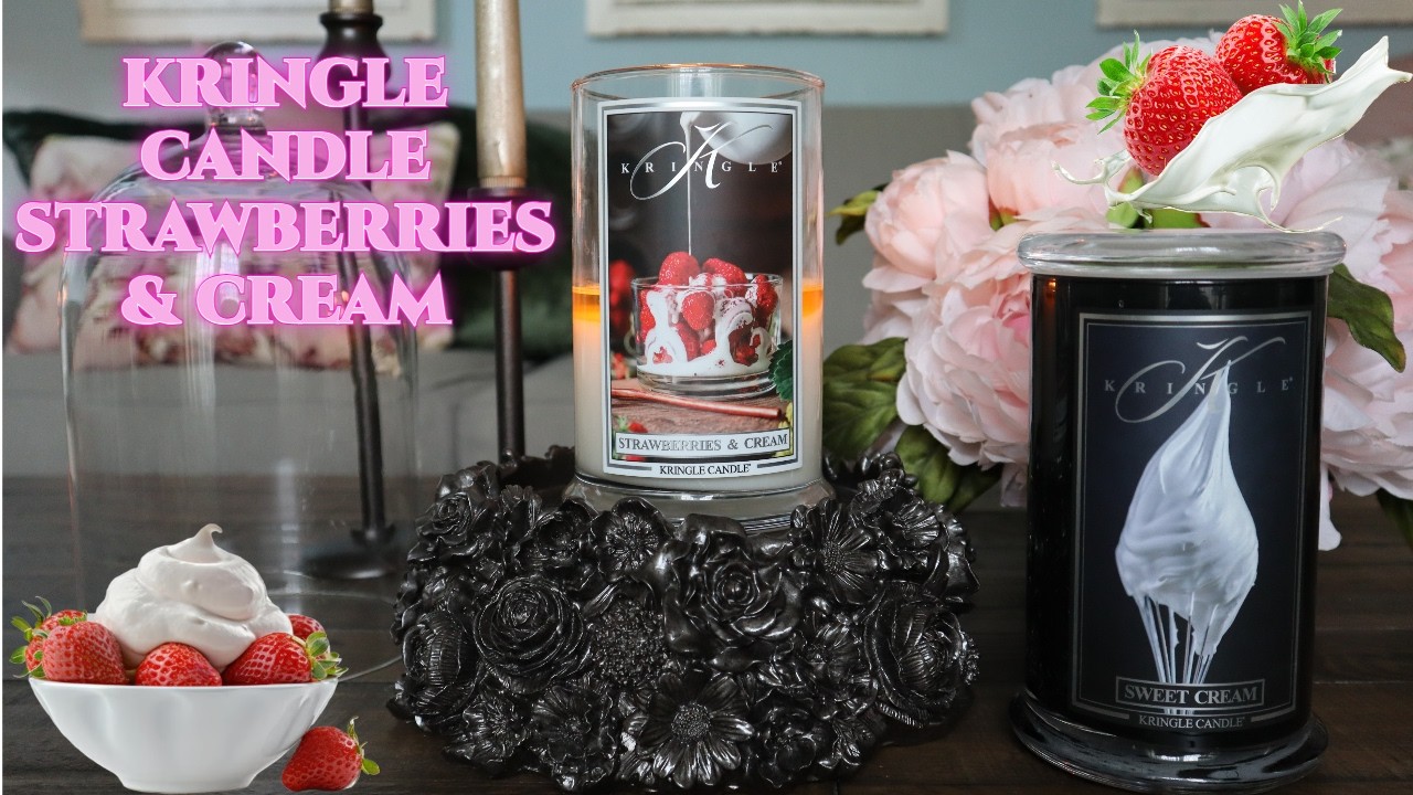 NEW Kringle Candle Strawberries & Cream (How does it compare to Kringle Reserve Sweet Cream)