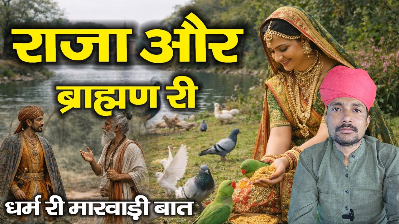 🛑राजा और ब्राह्मण री मारवाड़ी बात || धर्मीराजा की कहानी || चम्पालाल प्रजापत बामणी 