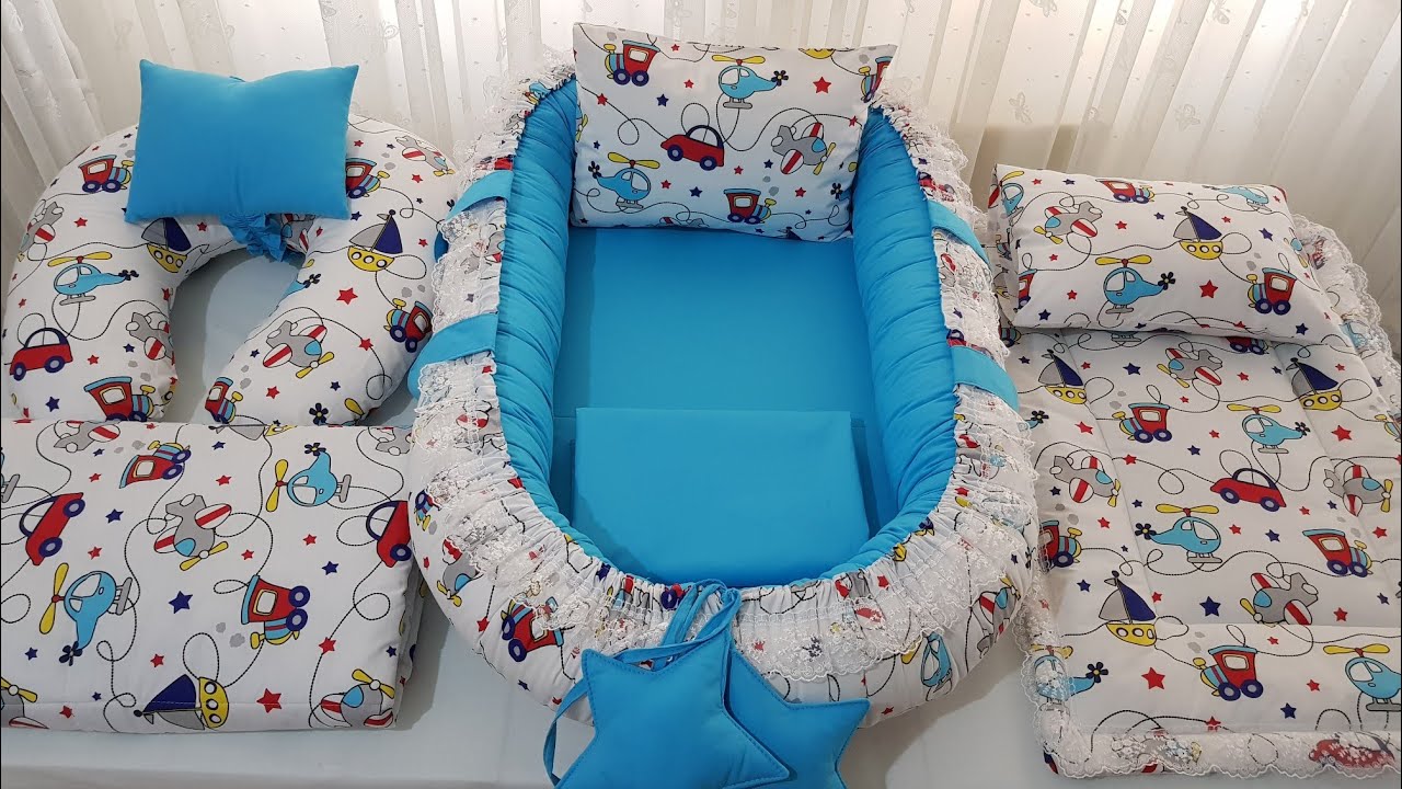 Babynest Seti baby nest #sürprizyastık #oyunyuvası #pusetörtüsü #emzirmeönlüğü #babynesttutorial