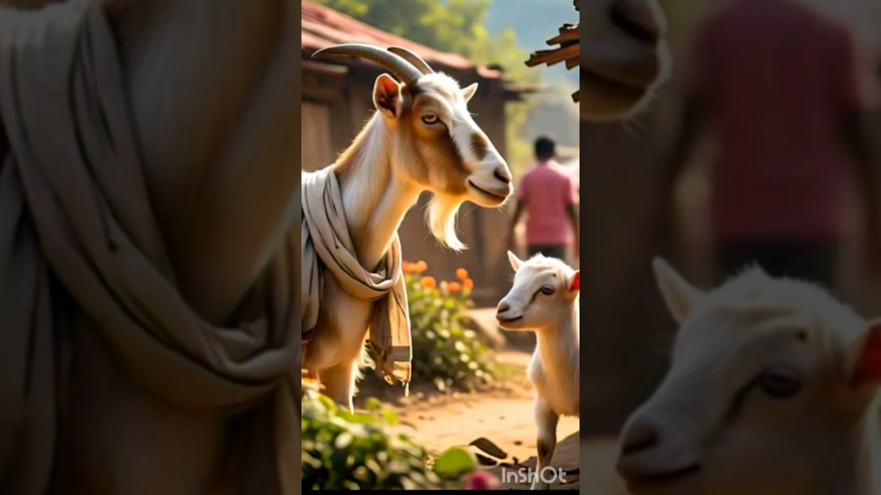 Village Goat's Unexpected Wisdom | Heartwarming Animal Story"