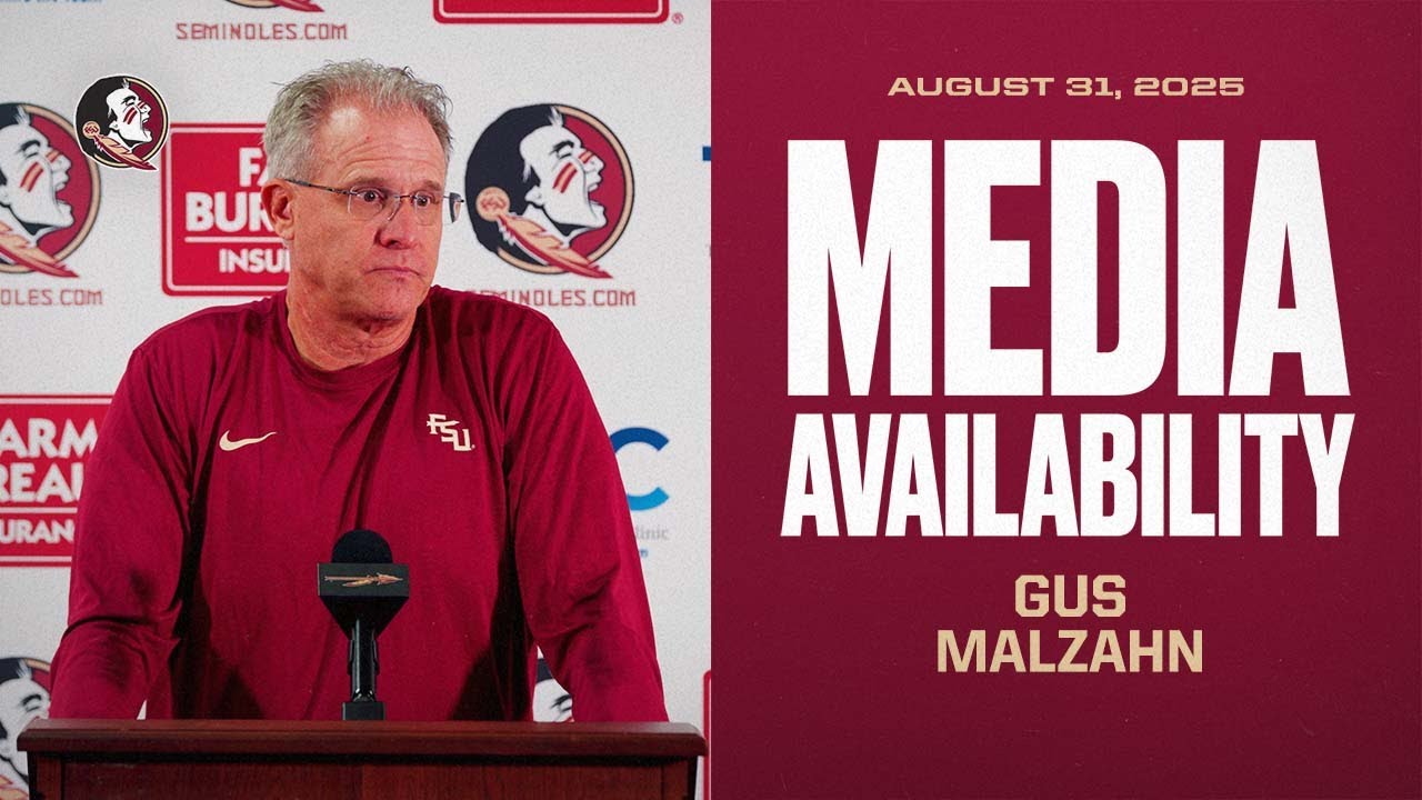 FSU Football | OC Gus Malzahn Post-Practice Media Availability