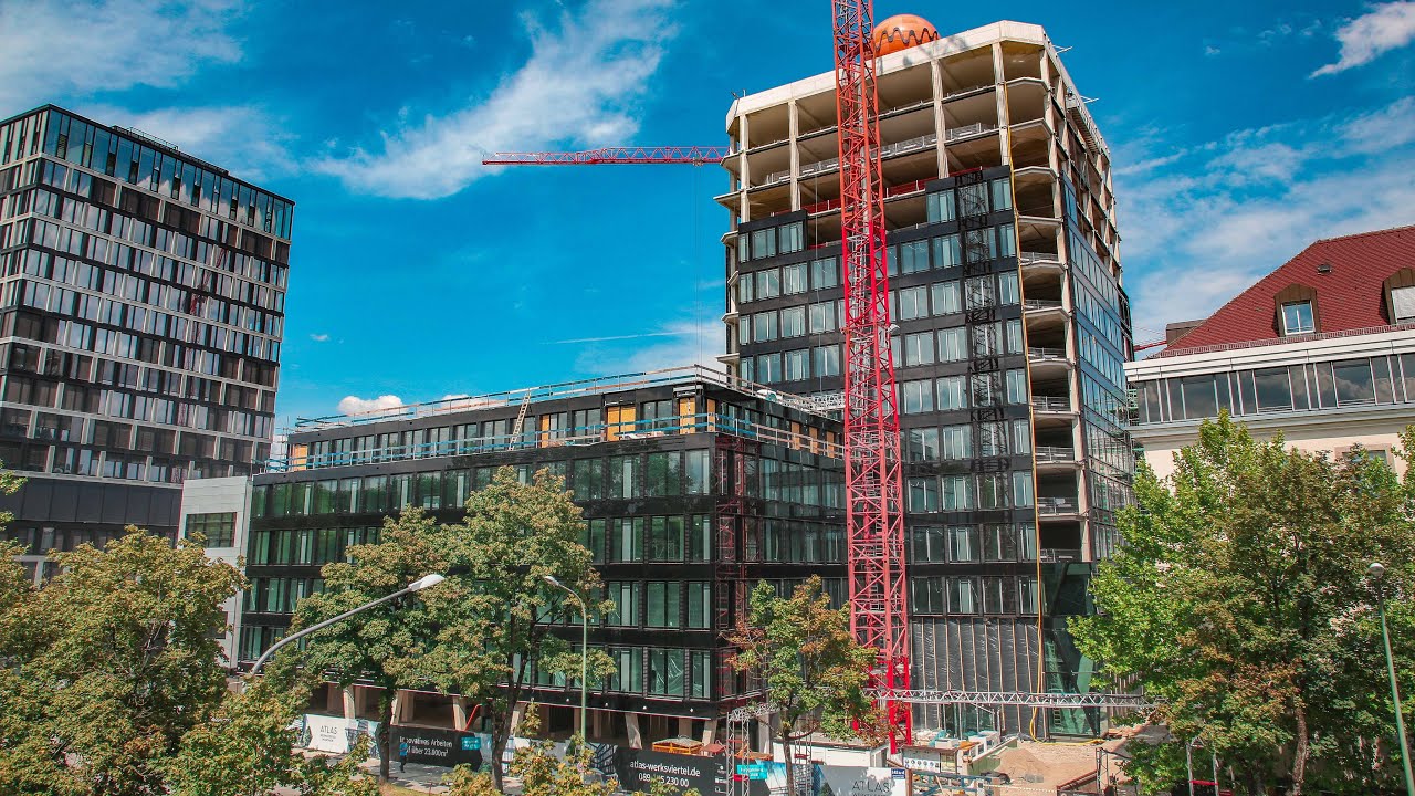 Baudokumentation: ATLAS Werksviertel, München