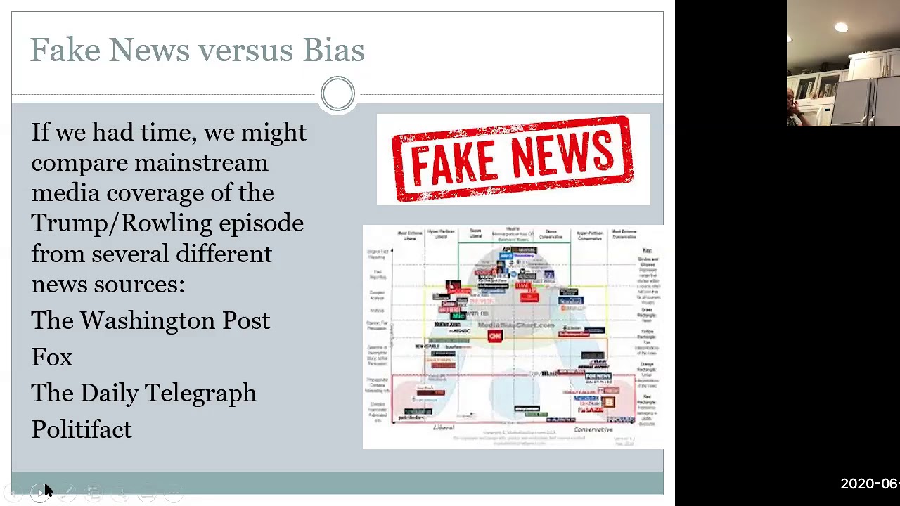 Thinking about Bias and Trust in an Age of Fake News