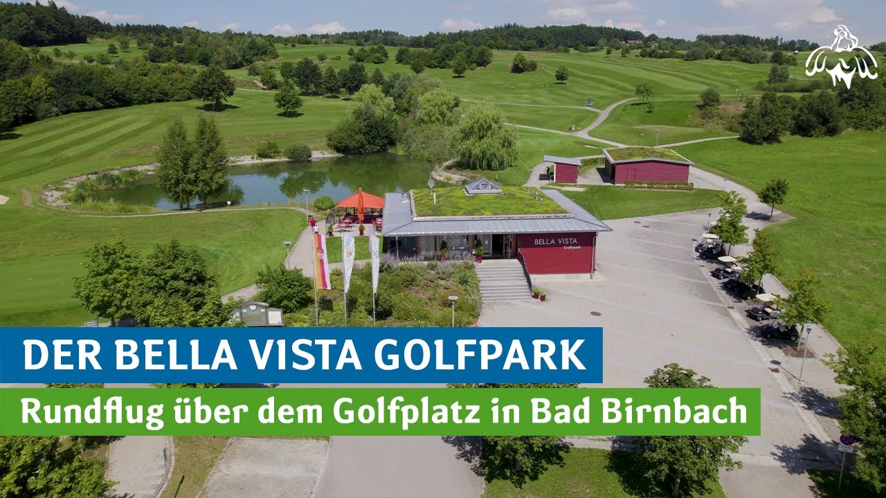Der Bella Vista Golfpark | Rundflug über dem Golfplatz in Bad Birnbach