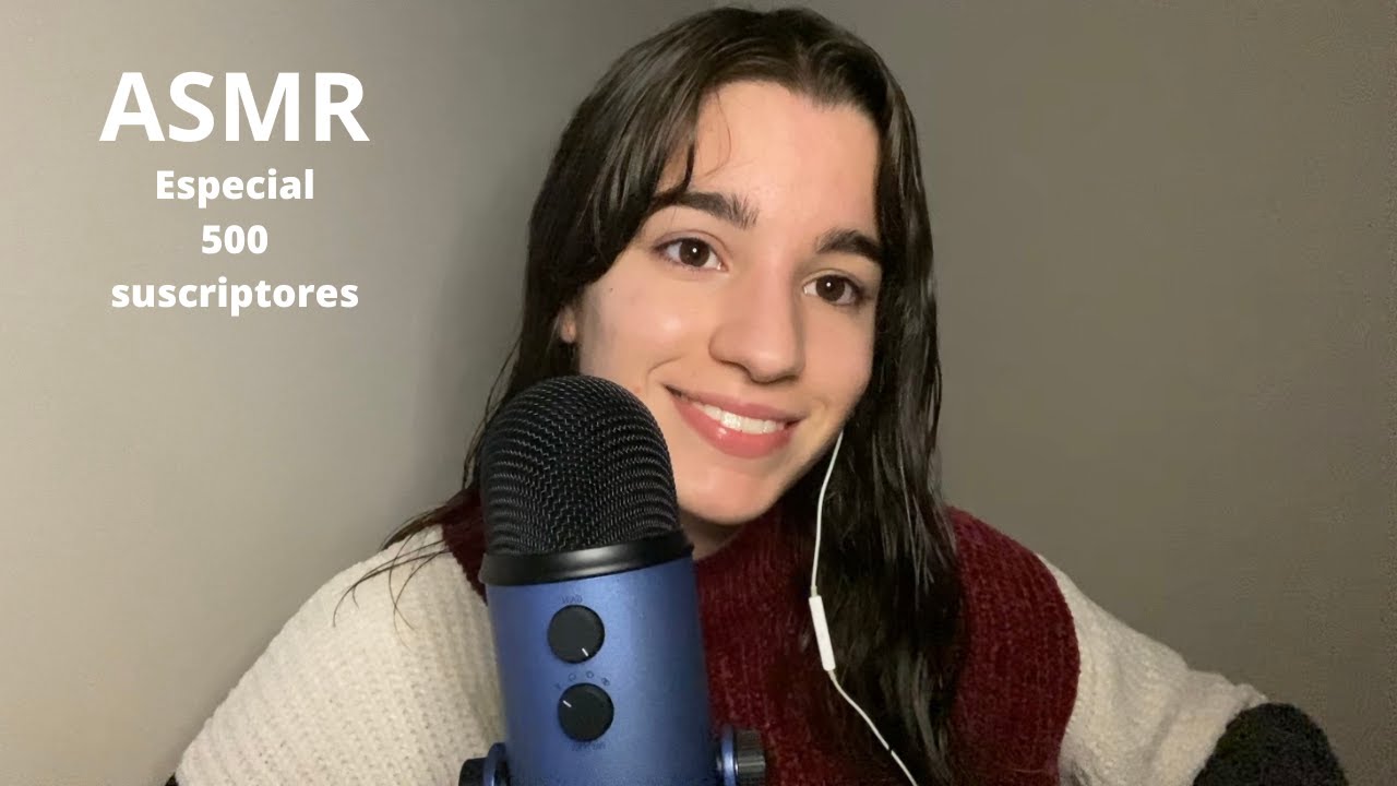 [ASMR] ESPECIAL 500 SUSCRIPTORES | 25 COSAS SOBRE MI