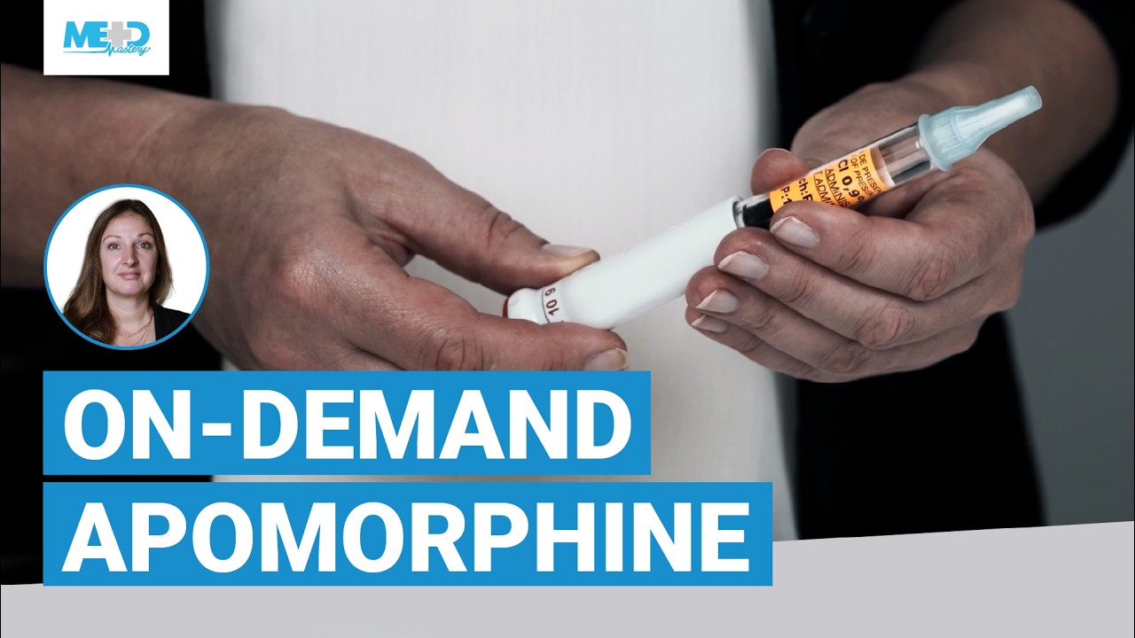 Apomorphine pen injector tutorial: D-mine and APO-go pens | Treating Parkinson’s