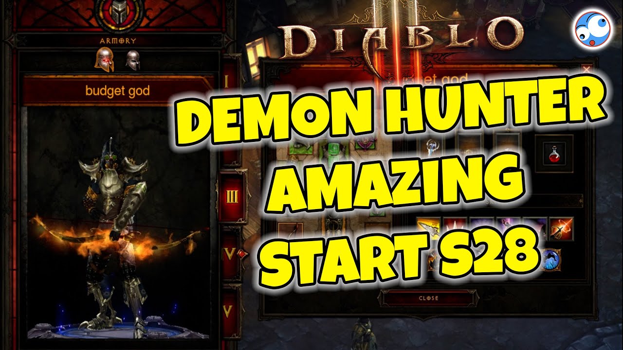 Why Demon Hunter is an AMAZING start - Gears of Dreadland T16 Diablo 3 Season 28 Rites of Sanctuary