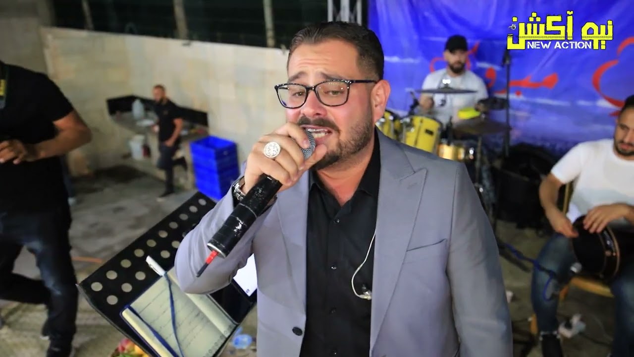 الفنان محمد البرغوثي وصلة  اغاني طربية مميزه للعريس يزيد موسى في نعلين #رام الله