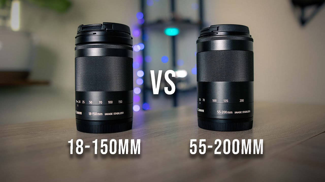 Canon EF-M 18-150mm против EF-M 55-200mm | Обзор объектива Canon M50