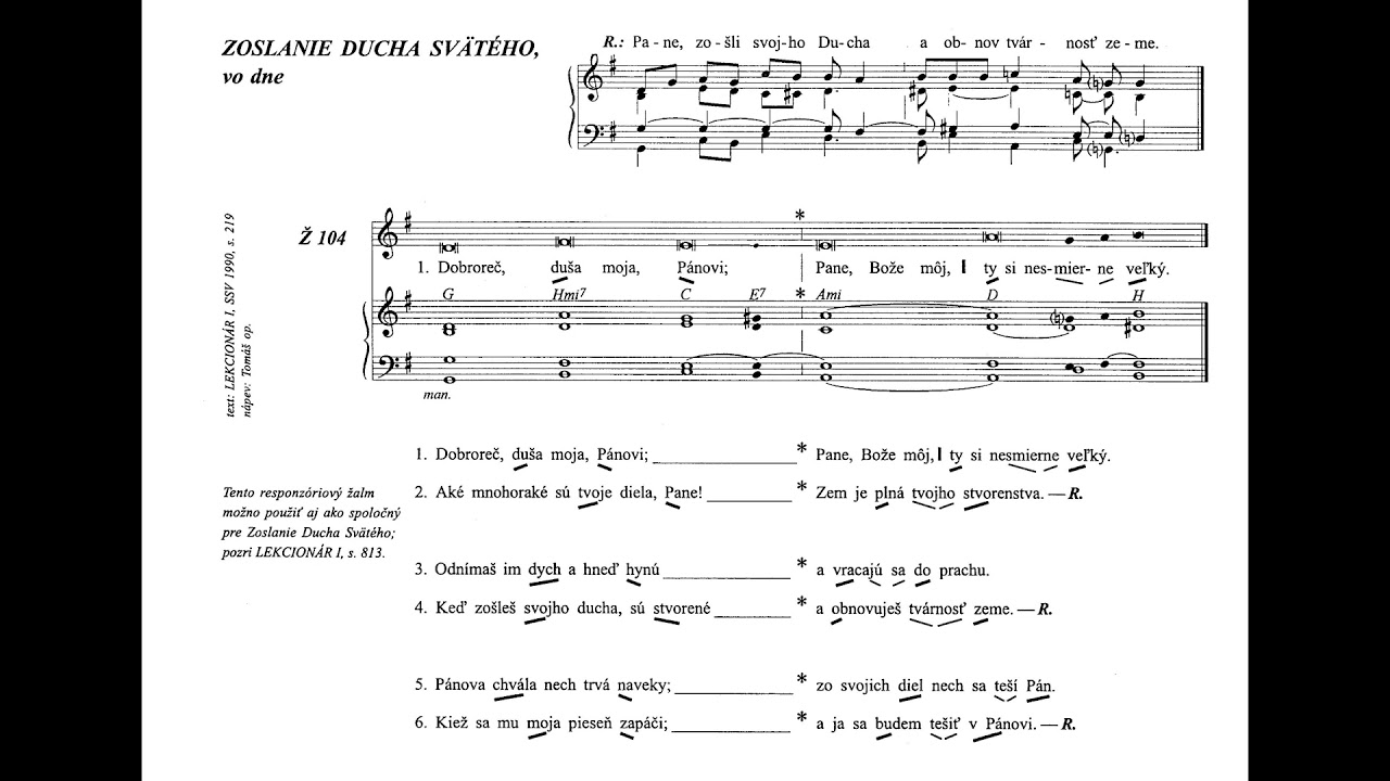 LS II, str. 48 - Pane, zošli svojho Ducha; Ž104
