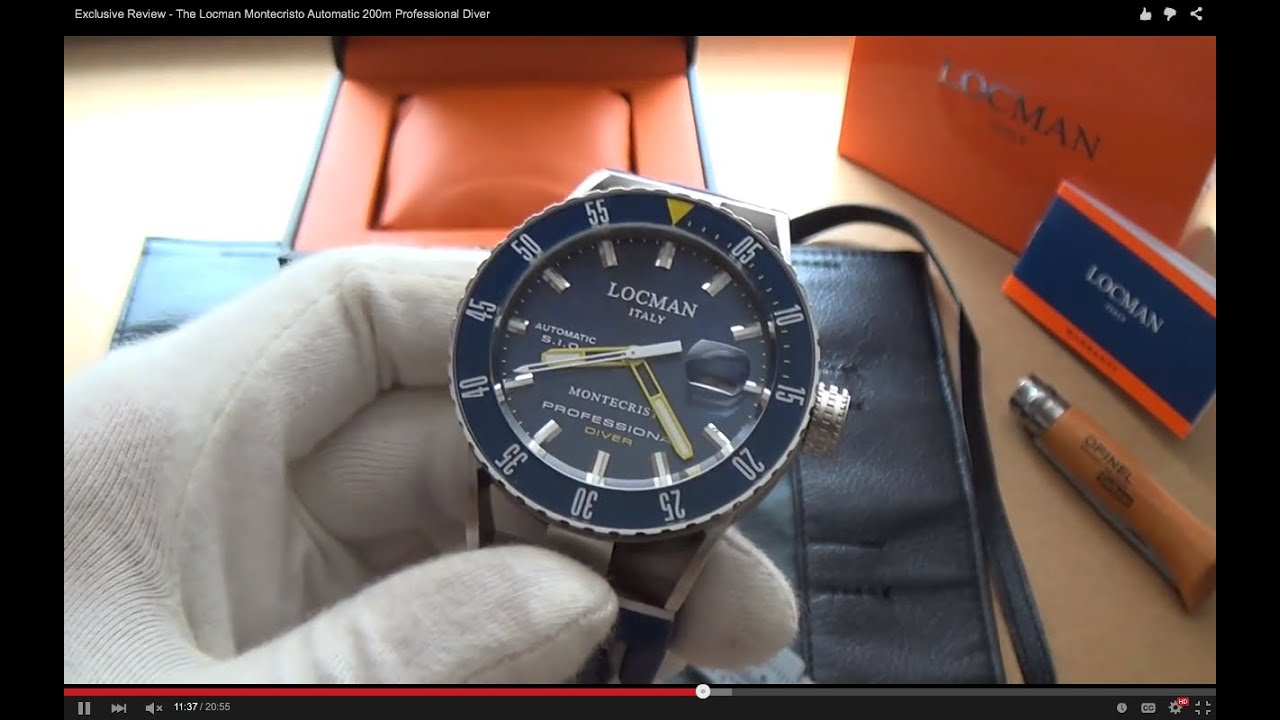 Exclusive Review - The Locman Montecristo Automatic 200m Professional Diver