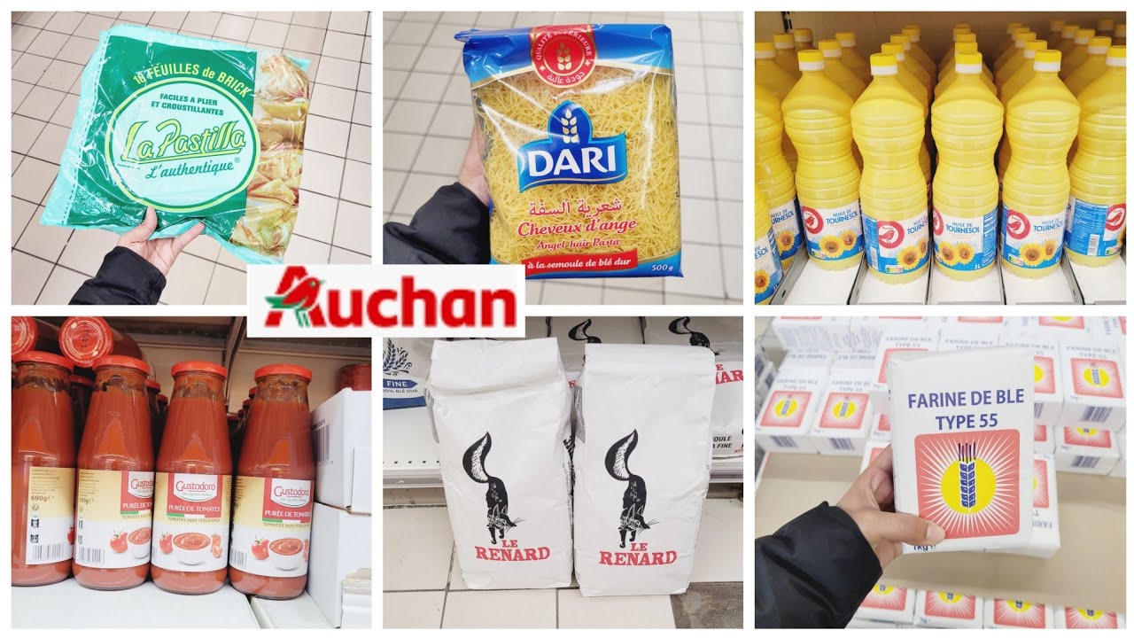 AUCHAN🌴ALIMENTAIRE 24.02.23 #inflation #courses #alimentaire #auchanfrance #arrivagesauchan #ramadan