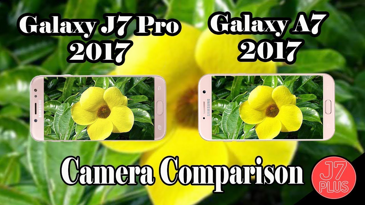 Samsung Galaxy J7 Pro (2017) Vs Samsung Galaxy A7 (2017) (Camera Test)