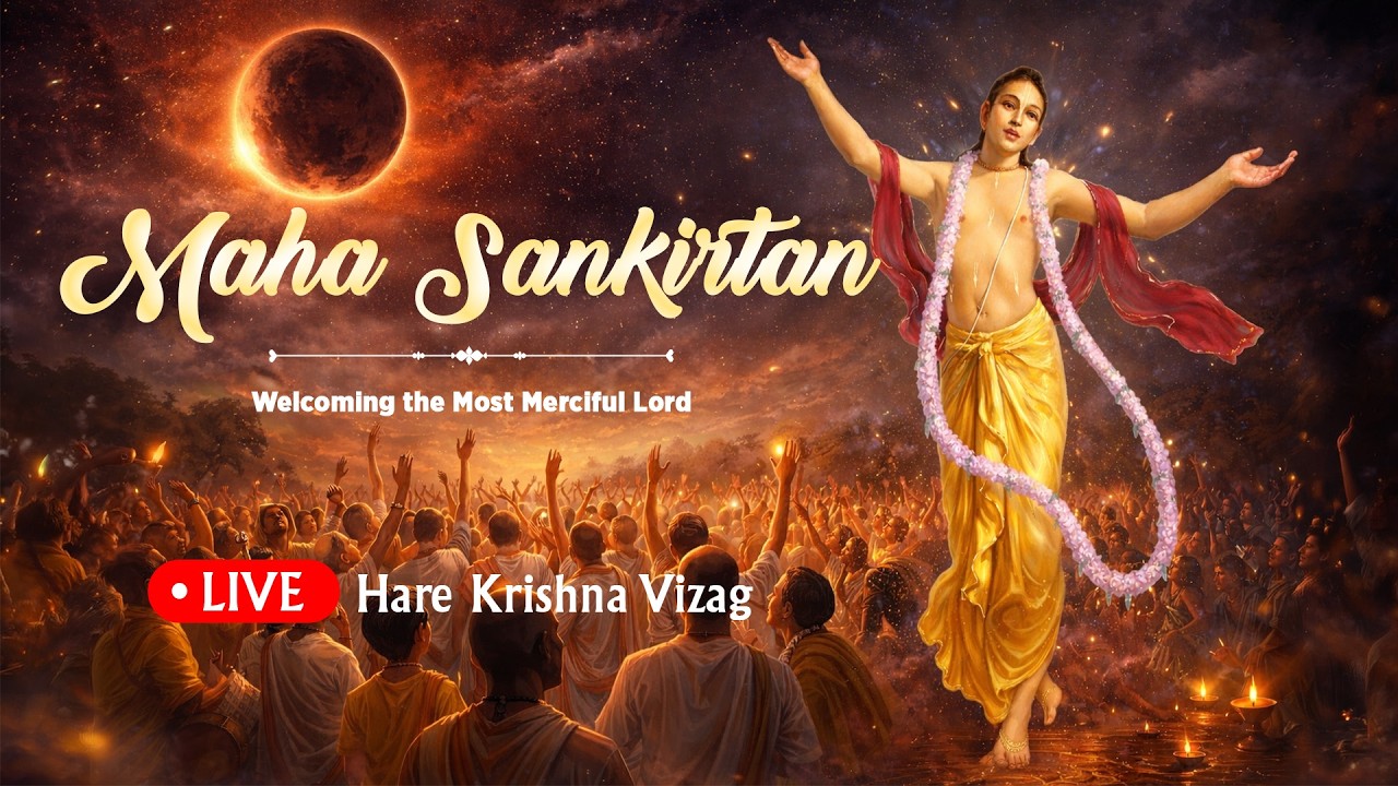 Maha Sankirtan & Abhishekam | Sri Gaura Purnima 2026 | Hare Krishna Vaikuntham