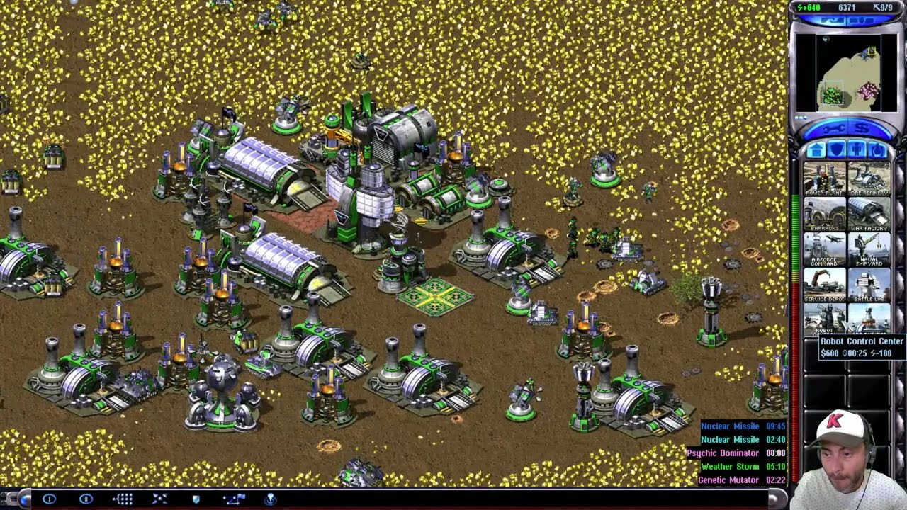 Red Alert 2 &ndash; NEW 4 Player Ore Map by @StarTube2 Showcase | Online FFA Gameplay