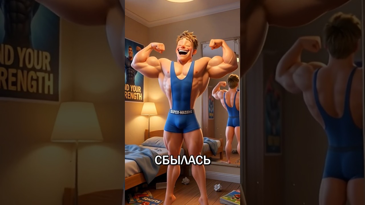 Качался с детства ради мечты #история #stroy #качок