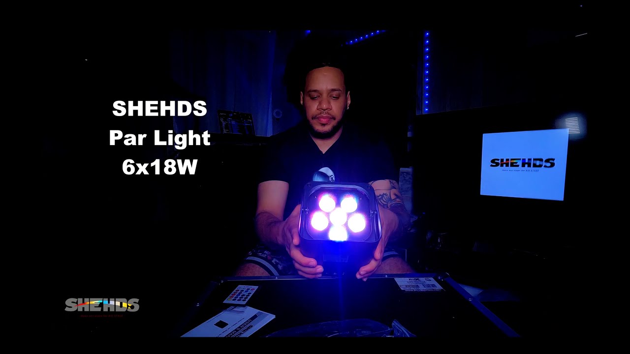 SHEHDS  Par Light 6x18W
