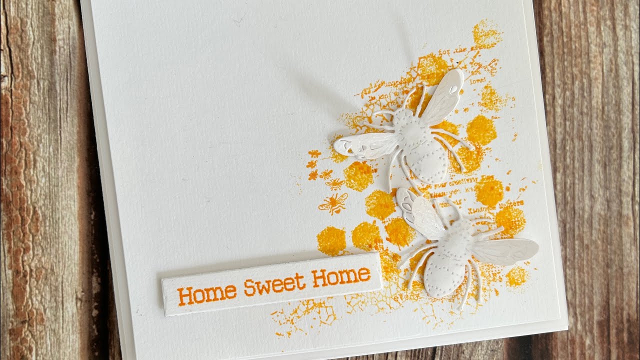 Making monochrome interesting - new Distress Embossing