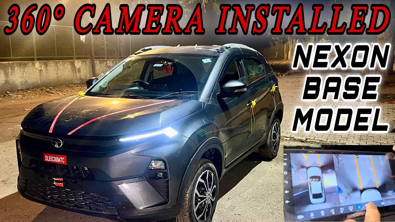 We’ve installed 360° camera in nexon base model ✅ Tata nexon modification ✅Nexon Modified 360 Camera