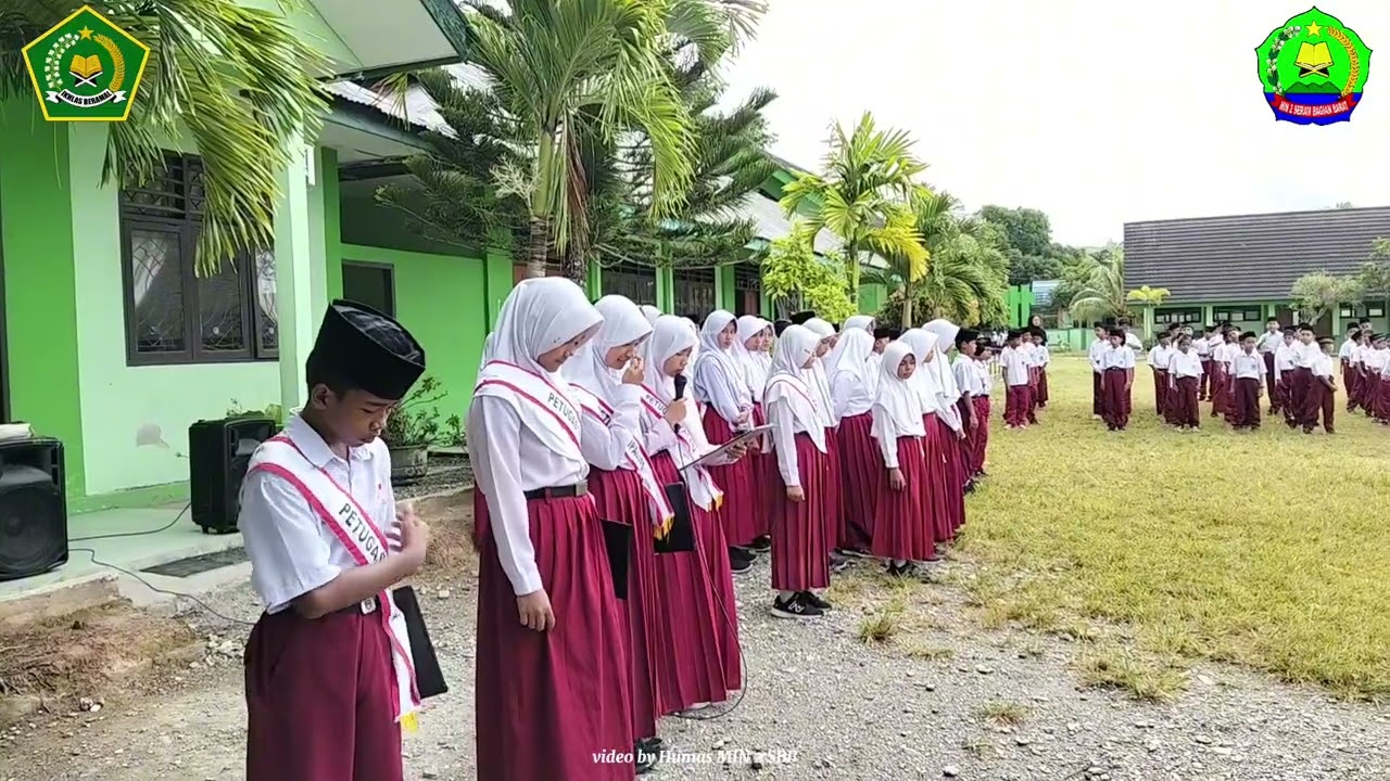 Upacara Bendera Hari Senin, Pagi Cerah, Semangat Membara🔥