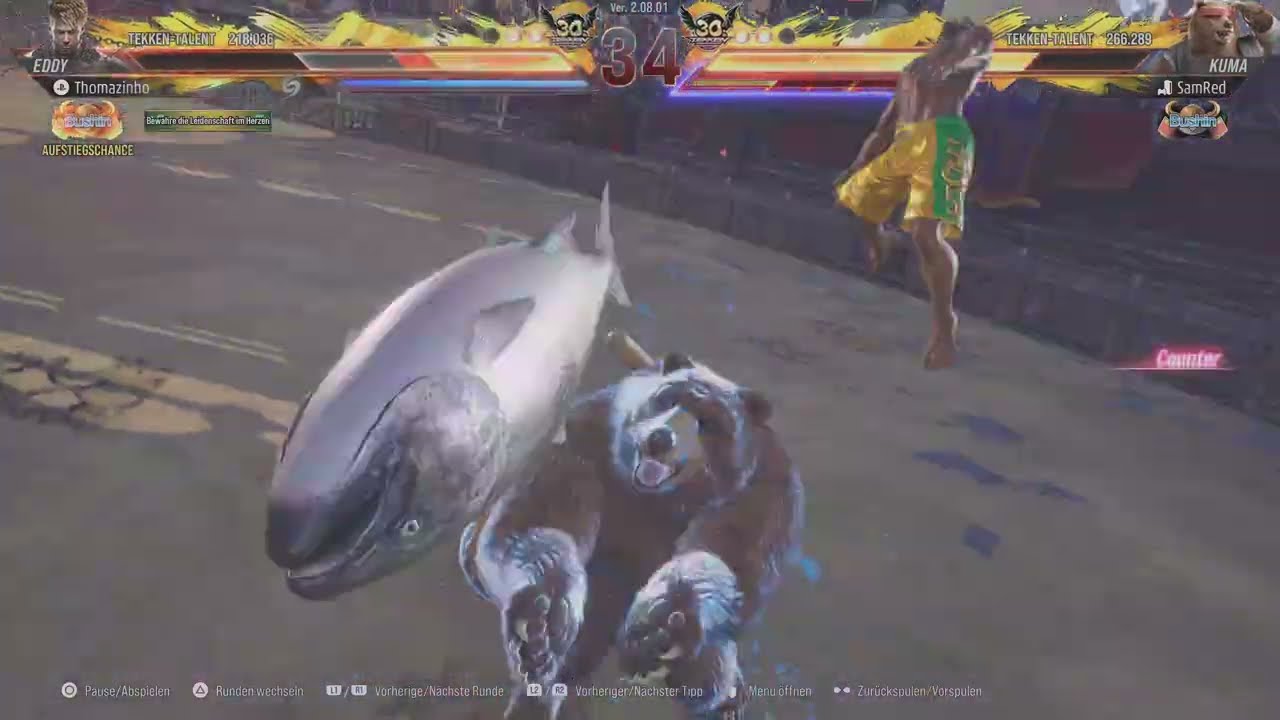 TEKKEN 8 | Eddy vs 🐻 Brown Bear 🐻 4K