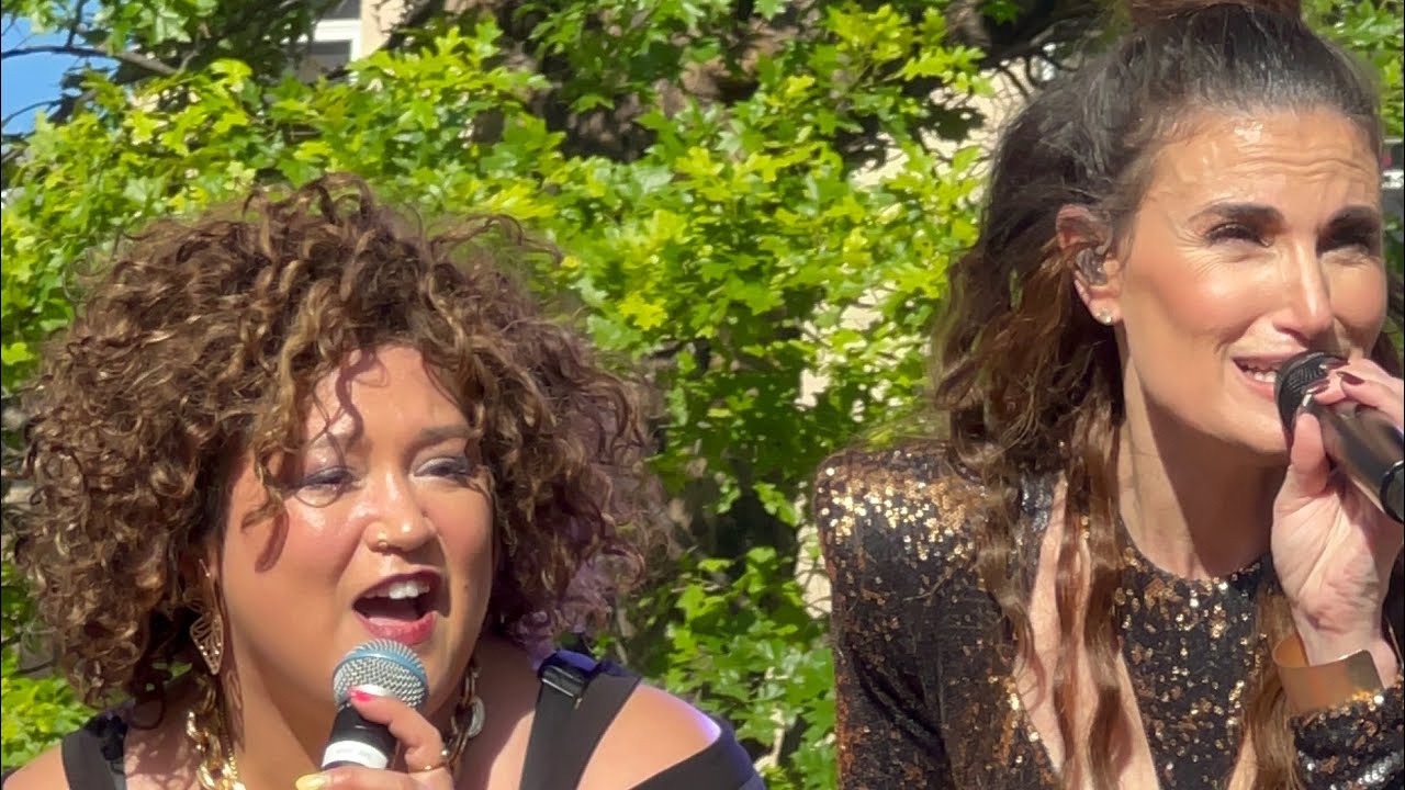 Idina Menzel singing My Love For Life at St. Louis Pride 6/25/23 @idinamenzel
