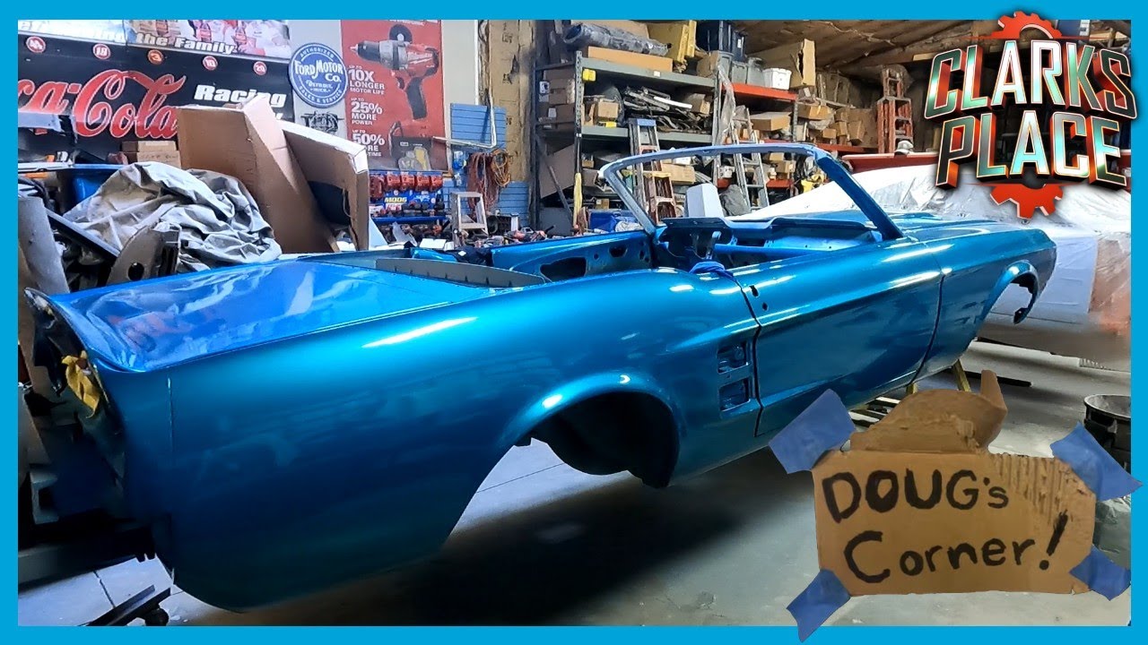 1967 Convertible Mustang Final Prep and Paint