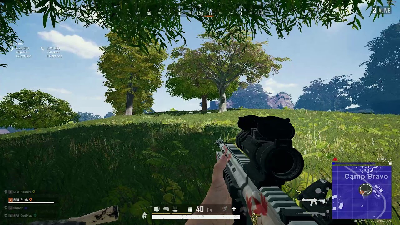 [PUBG] Eaddy #Montage Buriram United  🏰🏰⚡️⚡️
