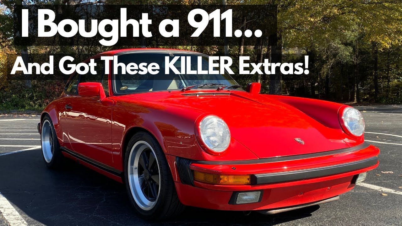 KILLER Extras That Came with My Porsche 911 3.2 Carrera
