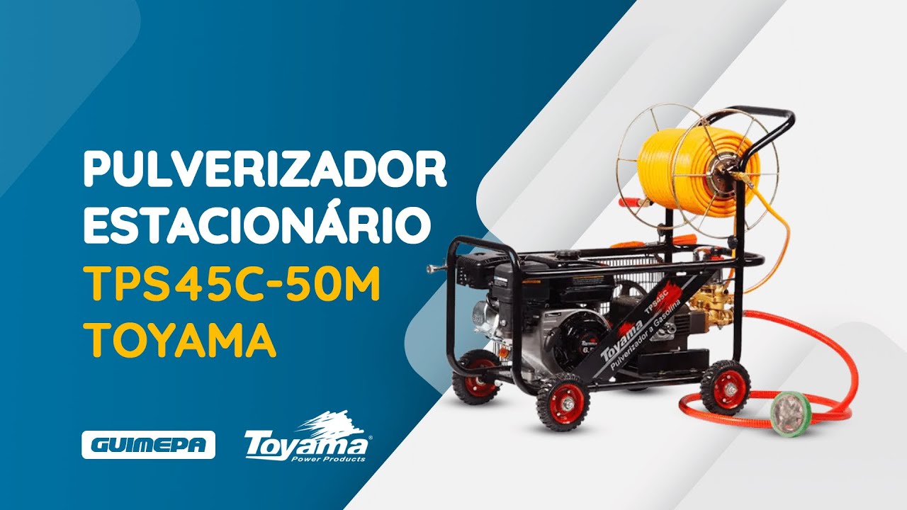 Pulverizador Estacionário TPS45C-50m Toyama - GUIMEPA