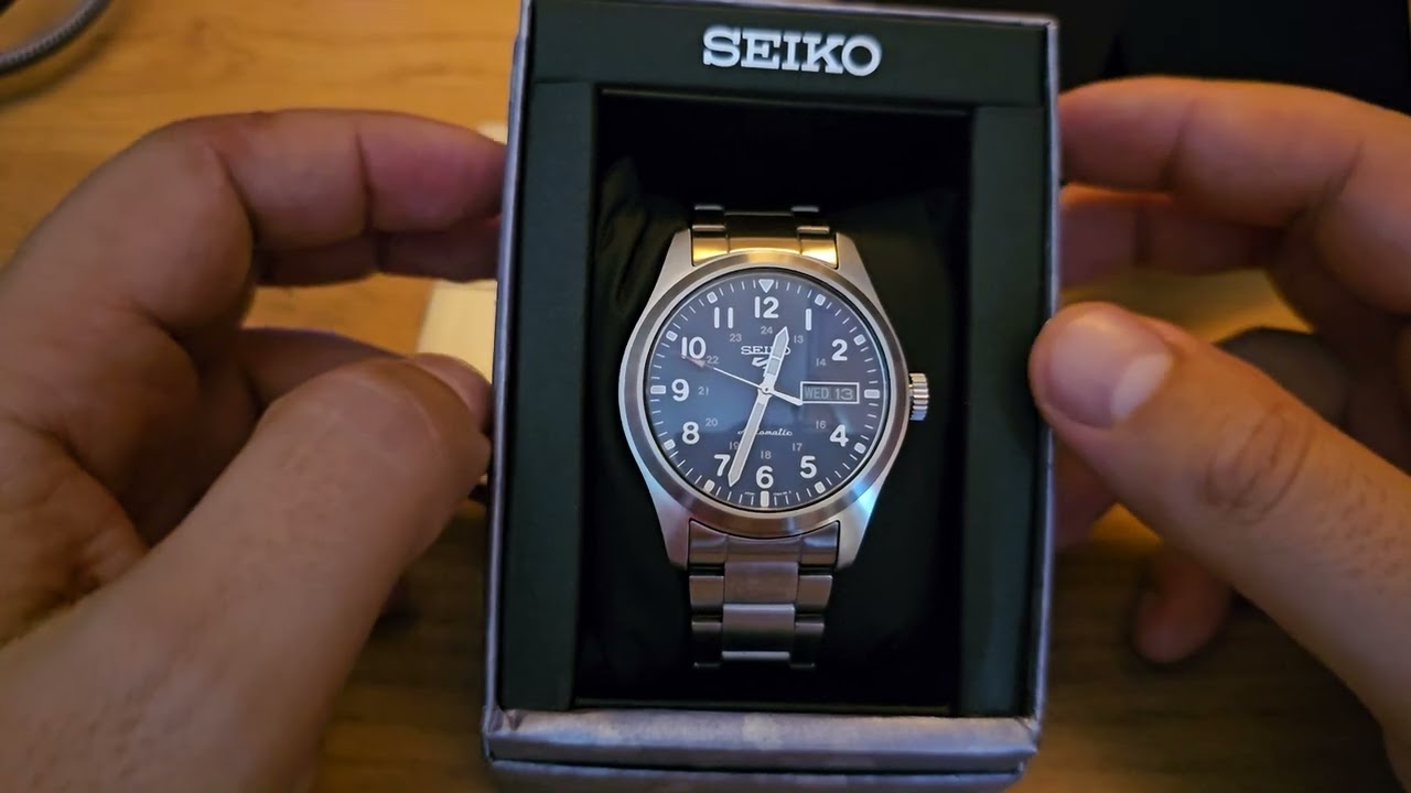 Годинник Seiko 5 Sports srpg29k1 automatic огляд