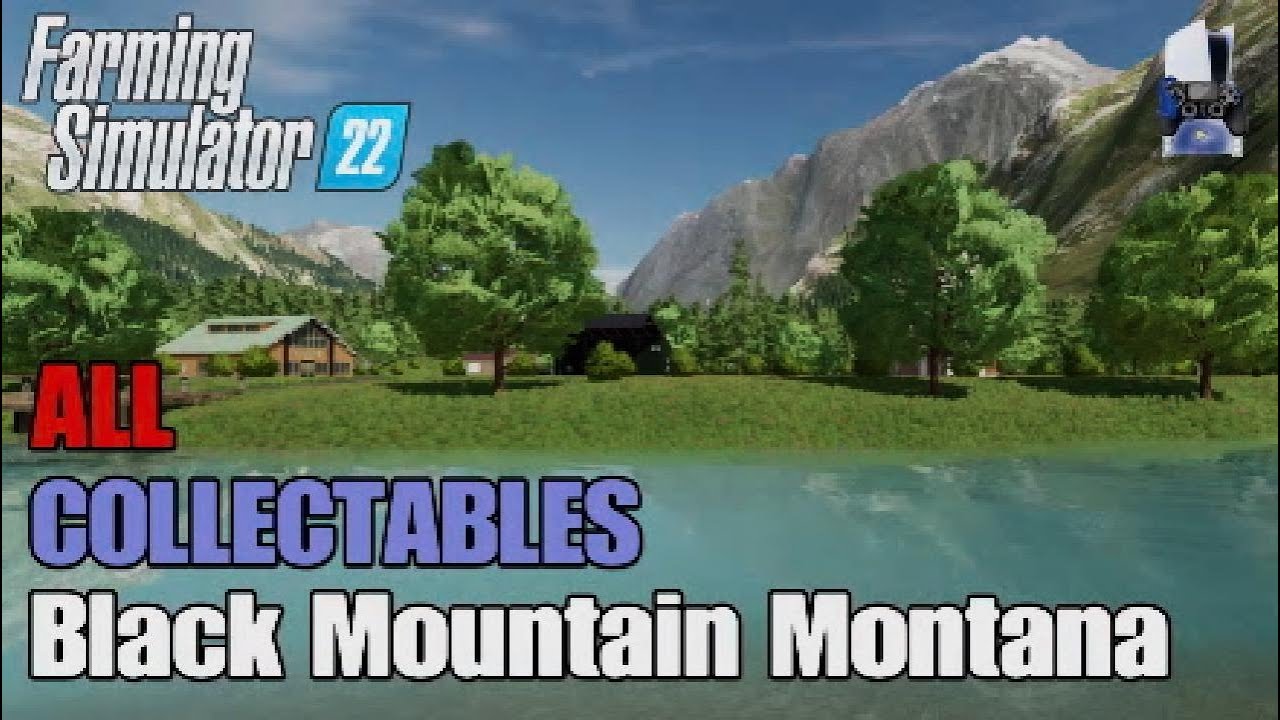 FS22 Black Mountain Montana | Earn extra money | All 20 Collectables
