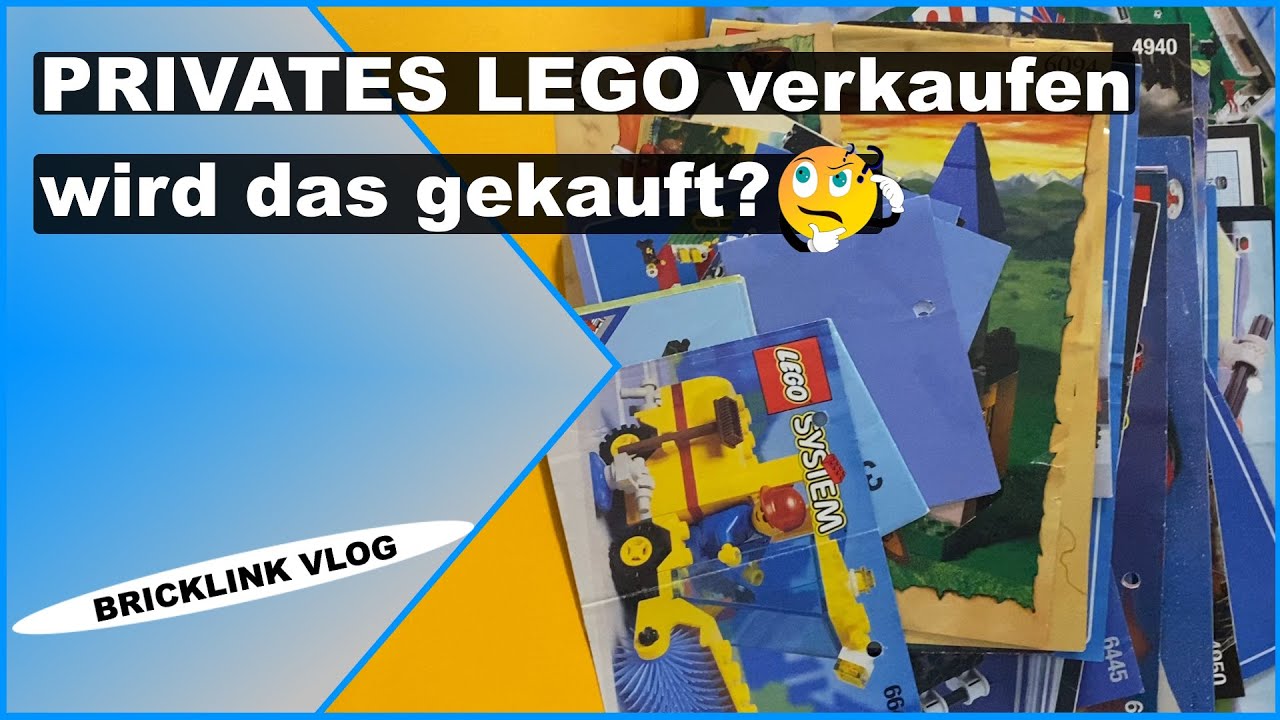 Bricklink Shop PRIVATES LEGO verkaufen? 🤔🤔 Lohnt sich das eigentlich?