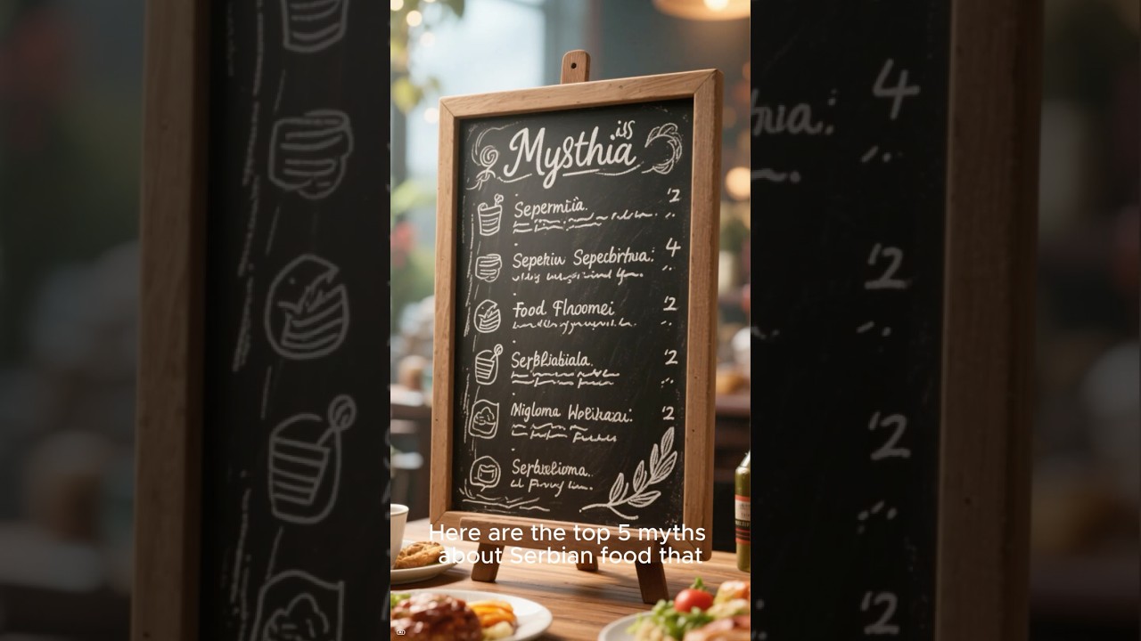 Top 5 Myths About Serbian Food&mdash;Debunked! #serbia #serbianfood #foodies #shorts #myths