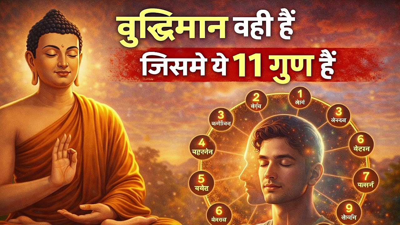 बुद्धिमान व्यक्ति की पहचान | जिनमे होते हैं ये 11 गुण | Life Changing Wisdom | Buddhist Wisdom