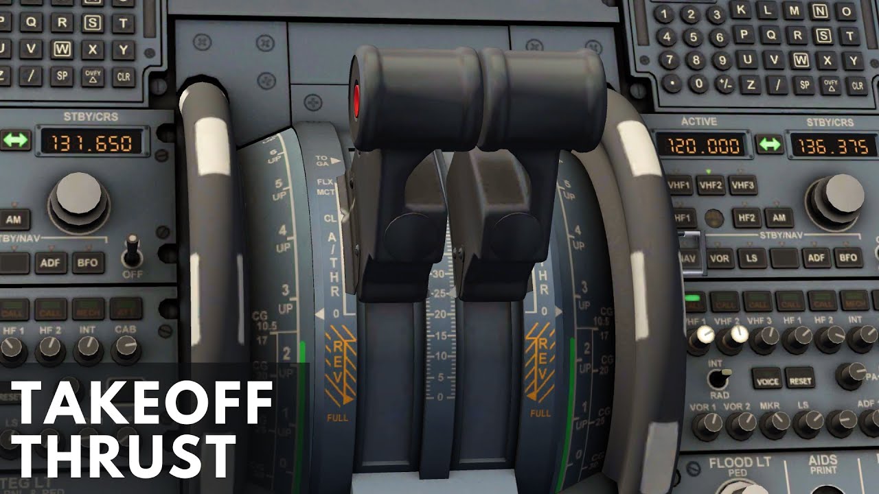 Thrust Setting At Takeoff | Airbus A320