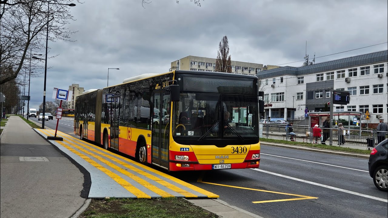 Linia Z33 - MAN NG363 Lion's City G #3430 (MZA Warszawa)