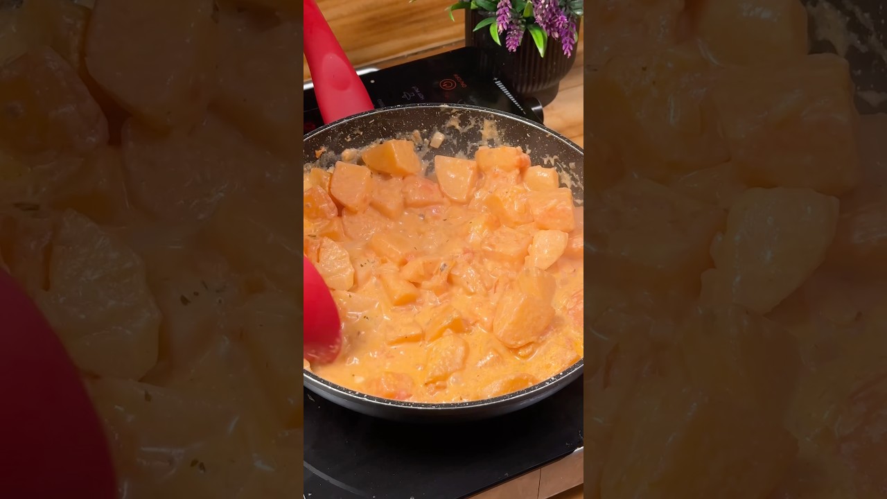 Papas cremosas y econ&oacute;micas para comer rico sin gastar #receta